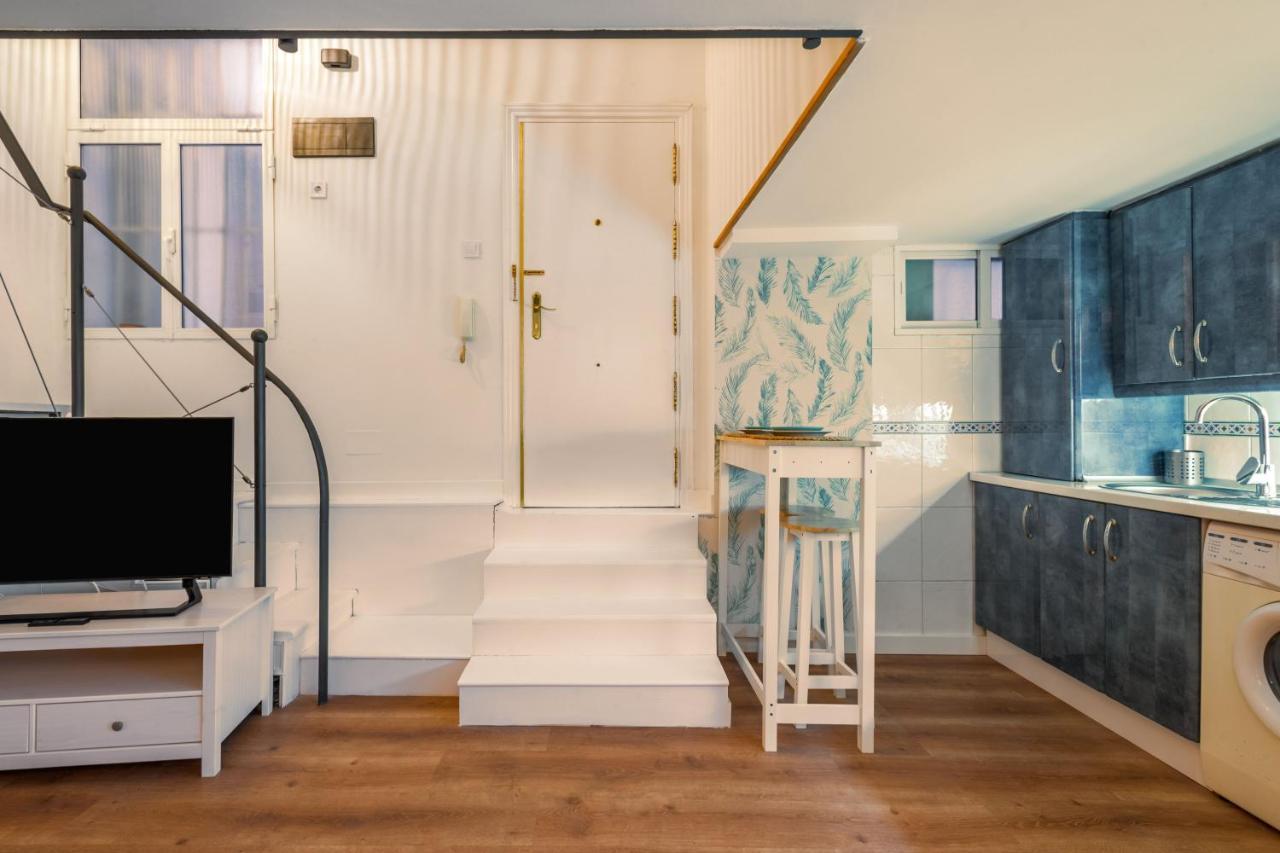 1 Bedroom 1 Bathroom Furnished - Lavapies - Duplex Madrid Eksteriør bilde